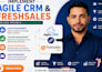 implement agile CRM freshsales for leads pipelines sales automation